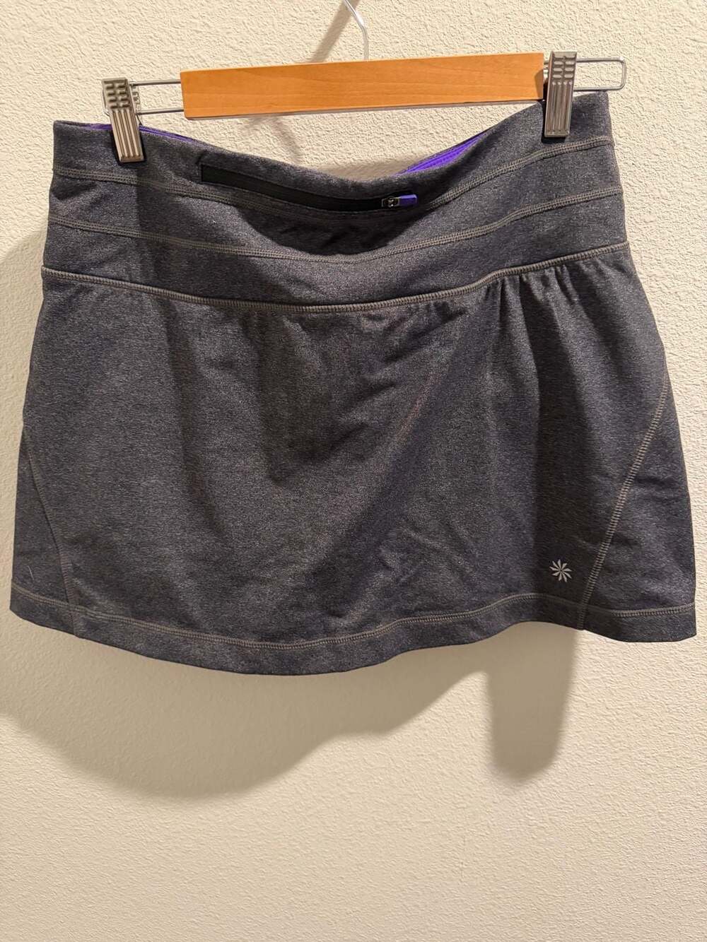 Athleta Athletic Skort Size M Gray - Picture 4 of 7
